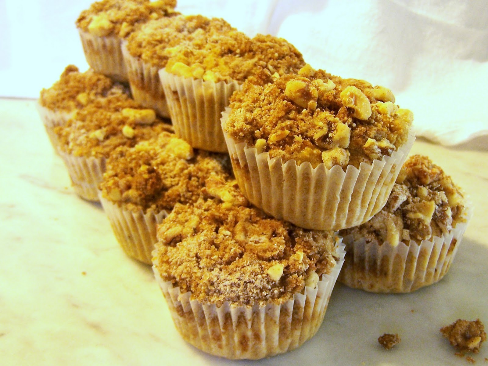 Sweet Potato Streusel Cupcake
